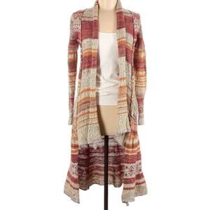 Free People Yesterday's Smile Aztec Cardigan Sweater
